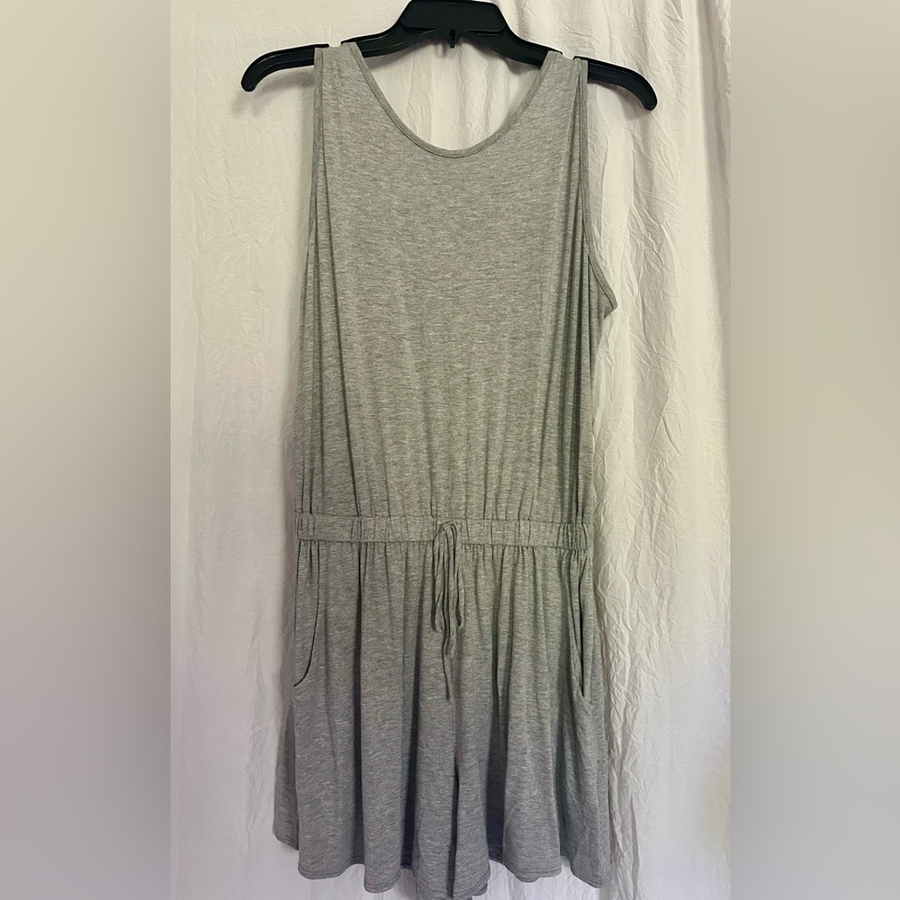 Gray Sleeveless Cotton Jumper Brand New